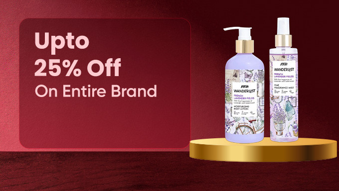 Upto 25% Off On Entire Brand