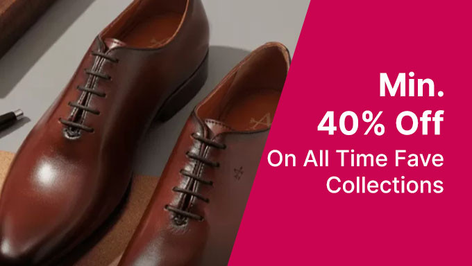 Min 40% Off On All Time Fave Collections