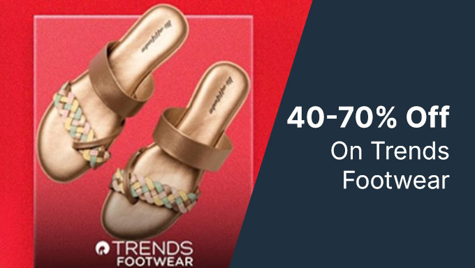 40-70% Off On Trends Footwear