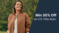 Min 30% Off On U.S. Polo Assn.