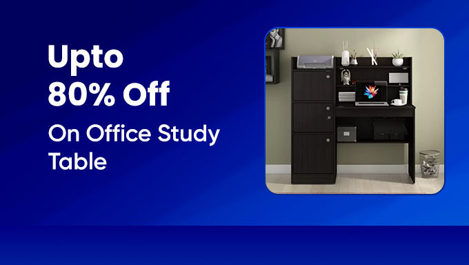 Upto 80% Off On Office Study Table