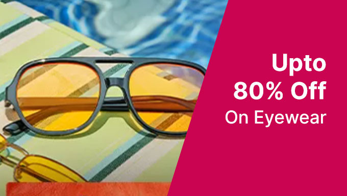 Upto 80% Off On Eyewear