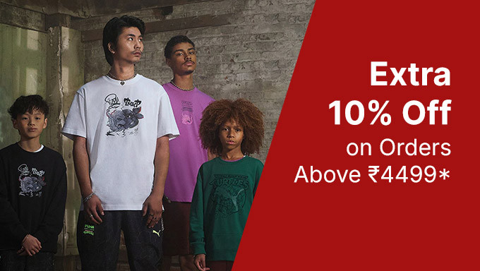 New Season Sale | Flat 7% OFF + Extra 10% Off On Orders Above Rs.4499