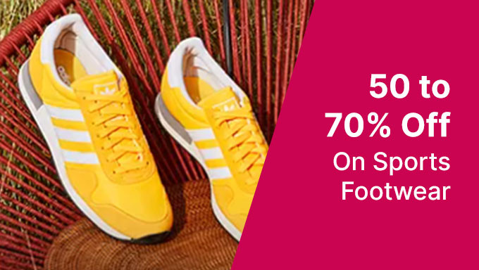 50 To 70% Off On Sports Footweare