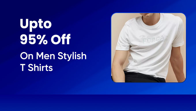 Upto 95% Off On Men Stylish T Shirts