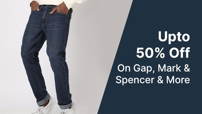 Men Clothes Upto 50% Off On Top Brands