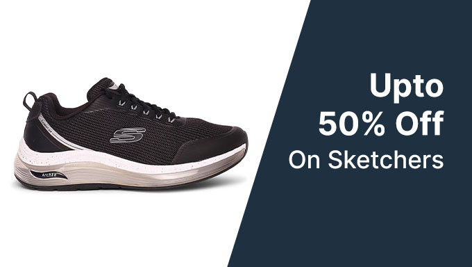 Sports & Casual Footwear Upto 50% Off On Sketchers