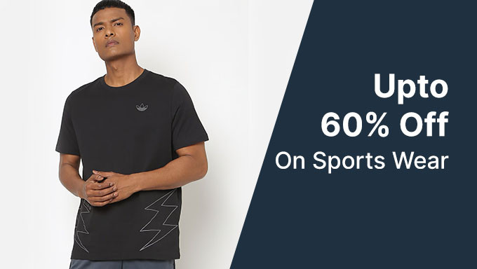 Adidas Sports Wear Upto 60% Off