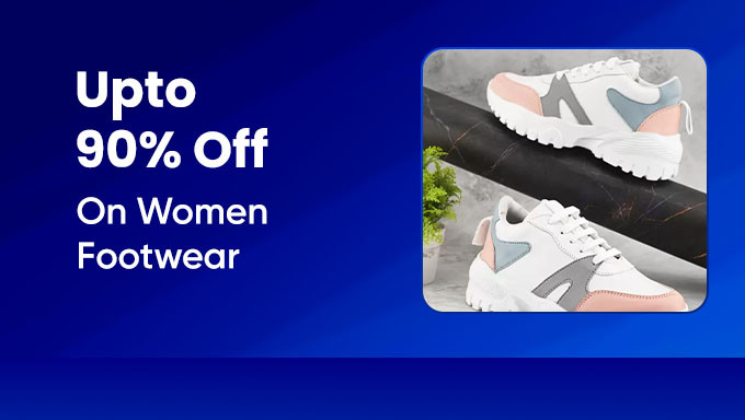 Women's Footwear | Upto 90% Off On Top Brands