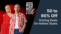 Ajio Red Hot Sale| Min 50% – 90% OFF + Extra 10% OFF On Order Of Rs.1990 + Instant 10% Bank Off