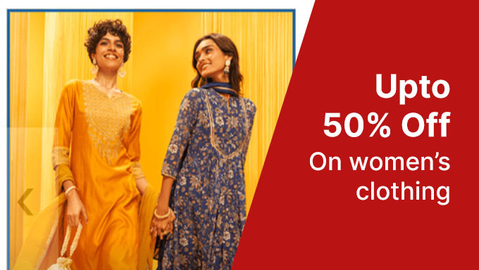 Women's Ethnic Wear | Upto 50% Off On Major Brands