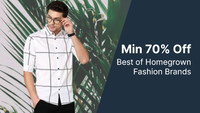 Best Clothes & Footwear | Min 70% Off Top Brands