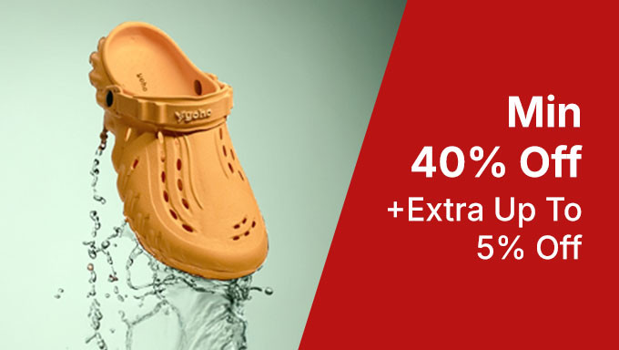 Stylish Footwear | Min 40% Off & Buy 2 Pair And Get Extra Upto 5% Off