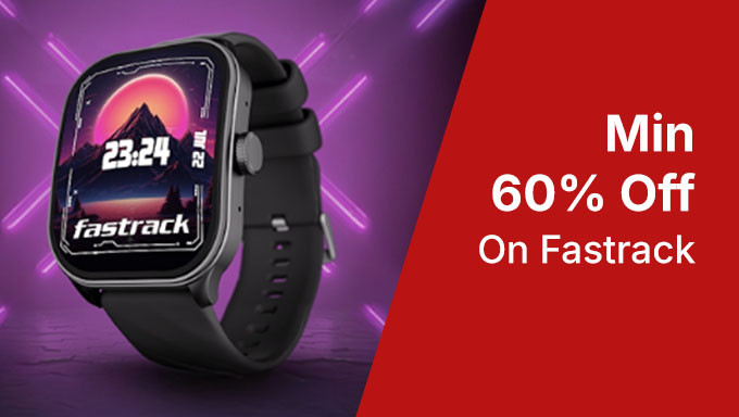 Smart Watch | Min 60% Off On Fastrack