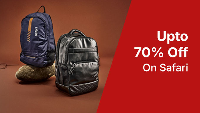 Modern Bags Upto 70% Off On Safari