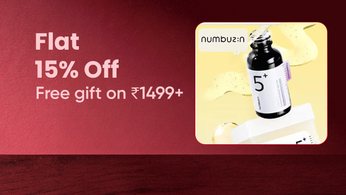 Best Personal Care Products | Flat 15% Off & Free Gift Order Above Rs.1499 On Numbuzin