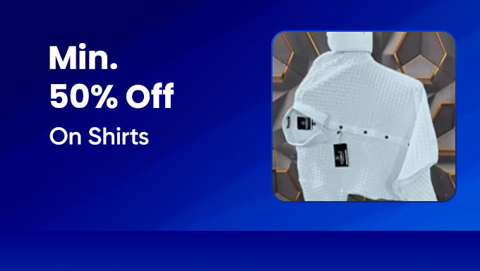 Min 70% Off On Shirts