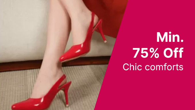 Chic Comforts | Min 75% Off On Footwear