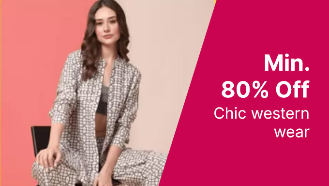 Chic Western Wear | Min 80% Off For Women