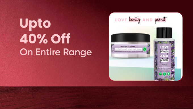 Upto 40% Off On Love & Beauty Planet