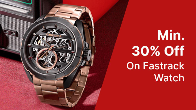 Min 30% Off On Fastrack Watches