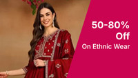 Upto 50% To 80% Off On Women's Ethnic Wear