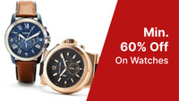 Min 60% Off On Watches