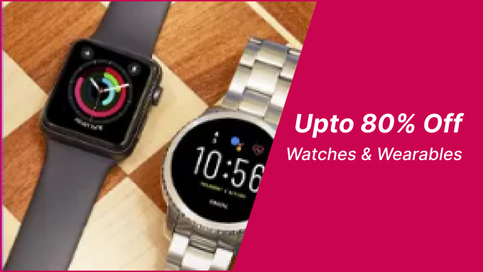 Upto 80% Off On Watches