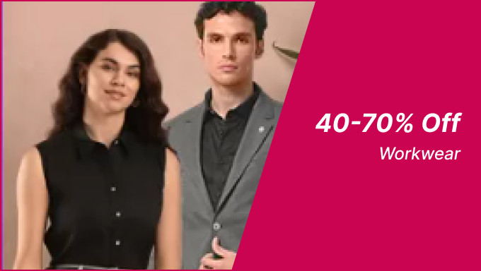 Upto 40% To 70% Off On Formal Clothes + Flat Rs.300 Off On Min Order Of Rs.1399