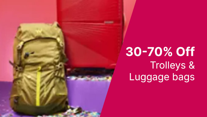 Upto 30% To 70% Off On Luggage