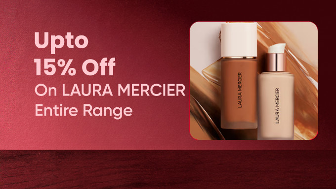 Upto 15% Off + Free Shipping On All Orders Above Of Rs.299 On LAURA MERCIER Products