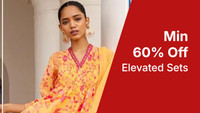 Min 60% Off On Ethnic Wear