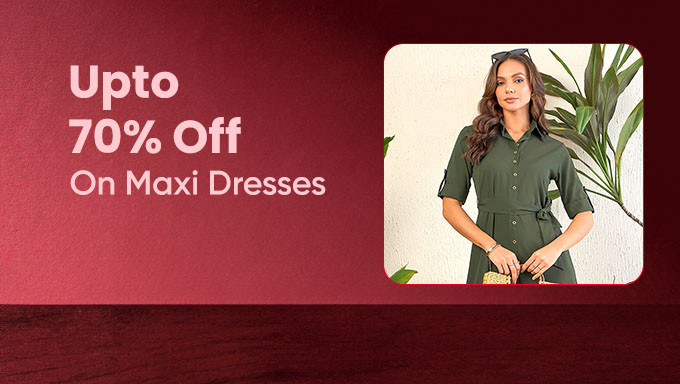 Upto 70% Off On Maxi Dresses