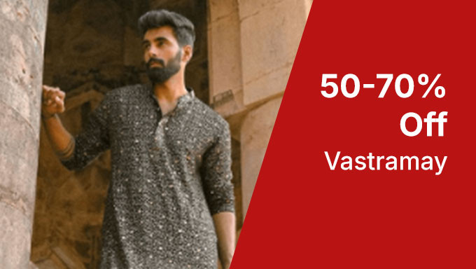 Upto 50% To 70% Off On VASTRAMAY