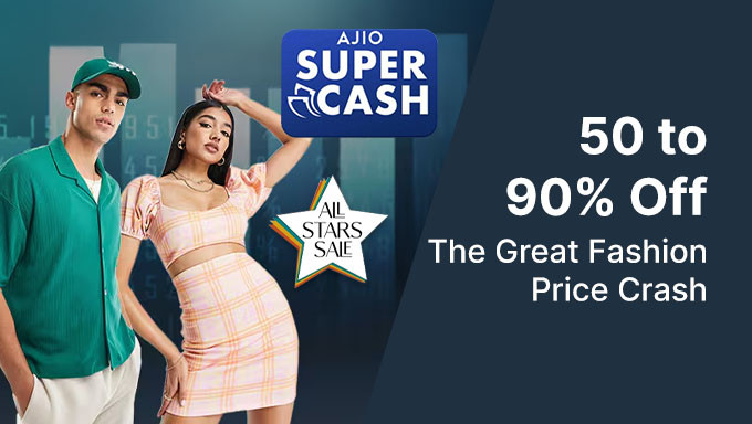 Fashion Crash Sale| Upto 50 To 90% Off On Best Collections + Extra 10% Off On Selected Bank