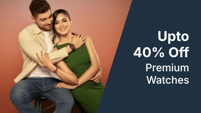 Premium Watches | Upto 40% Off On Guess & Timex