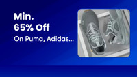 Min 65% Off On Footwear