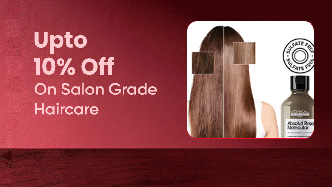 Upto 10% Off + Free Shipping On Order Above Of Rs.299 On L'Oreal Professionnel Hair Care