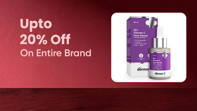 Upto 20% Off On The Derma Co