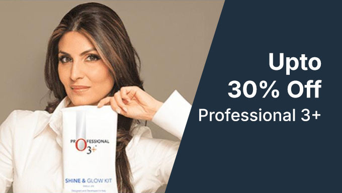 Upto 30% Off + Extra 5% Off On Cart Value Of Rs.990 On Professional 3+