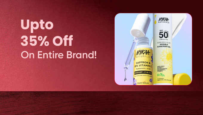 Upto 35% Off On Nykaa Naturals