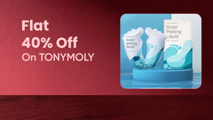 Flat 40% Off On TONYMOLY Products